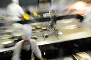 L'effervescence en cuisine
