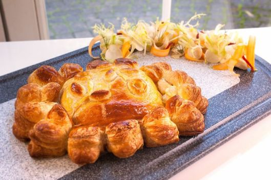 Le Filet de saumon en croûte