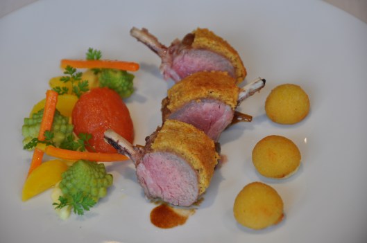 Le carré d'agneau Irlandais en croûte de Cuchaule