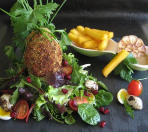 L'oeuf d'agneau en farce de boeuf au persil