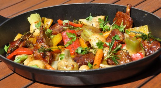 Une Fricassée d'agneau