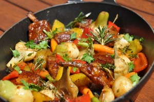 L a Fricassée d'agneau