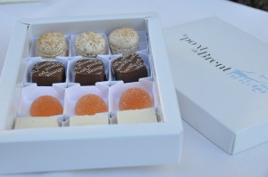 La boîtes de mignardises