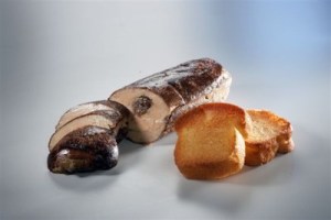 foie gras rôti aux fruits secs