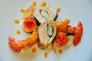 Le plat gagnant réalisé au pont de Brent avec la recette originale de Naïk