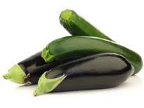 Courgette aubergine