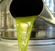 l'huile au sortir de la centrifugeuse