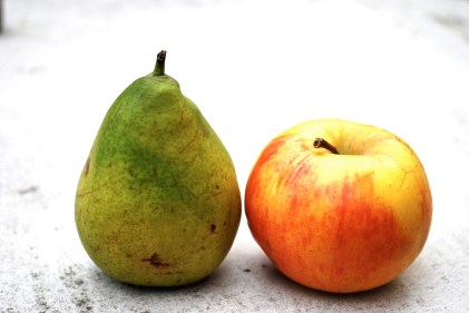 pommes et poires