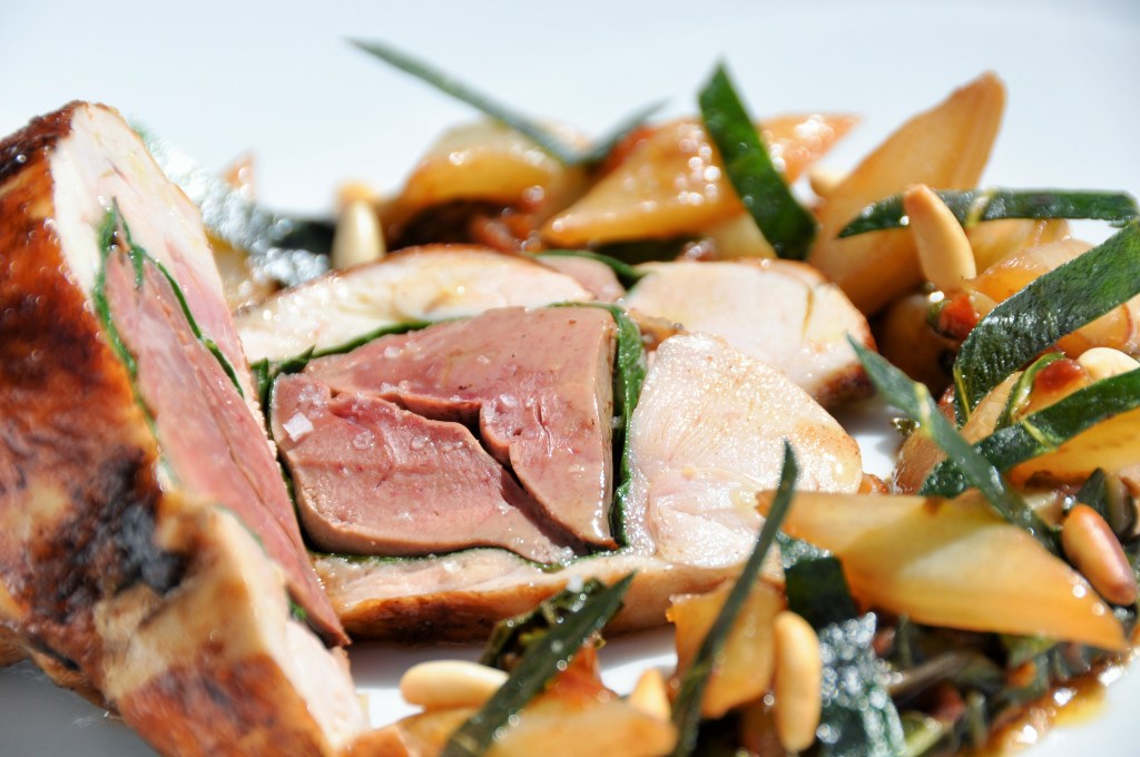 cuisse de lapin farcie