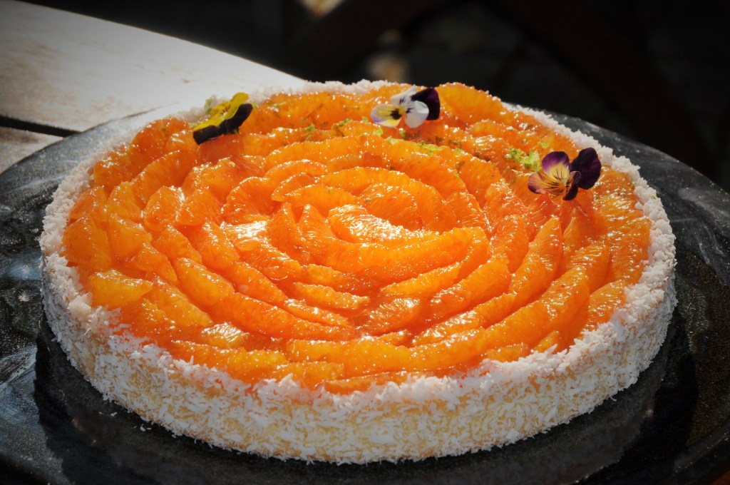 Tarte à l'orange sanguine (2)