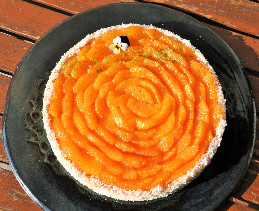 La Tarte à l'orange sanguine