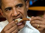 Barack Obama en amateur de cuisses de grenouilles durant sa campagne présidentielle.
