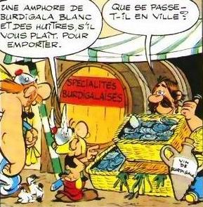 Astérix et les huîtres